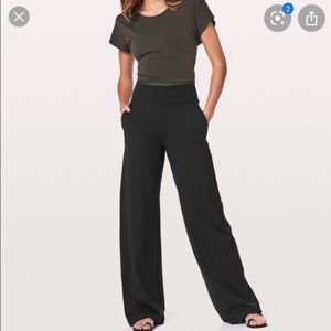Lululemon wide leg pants